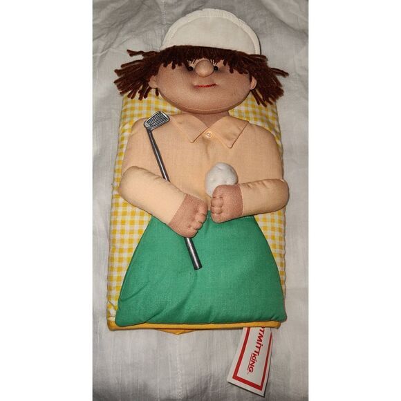 NWT Female Golfer Oven Mitt by HOTMITT KING. 10" X 6". - Picture 1 of 4